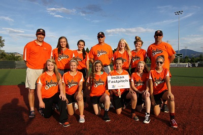 IndianFastpitch 14u 073014 team