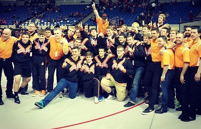 Roseburg wrestling champs 2015